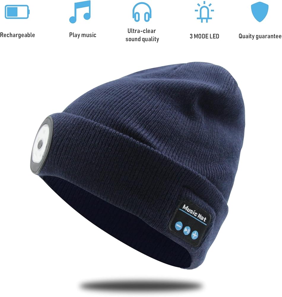 3-in-1 Bluetooth-Mütze