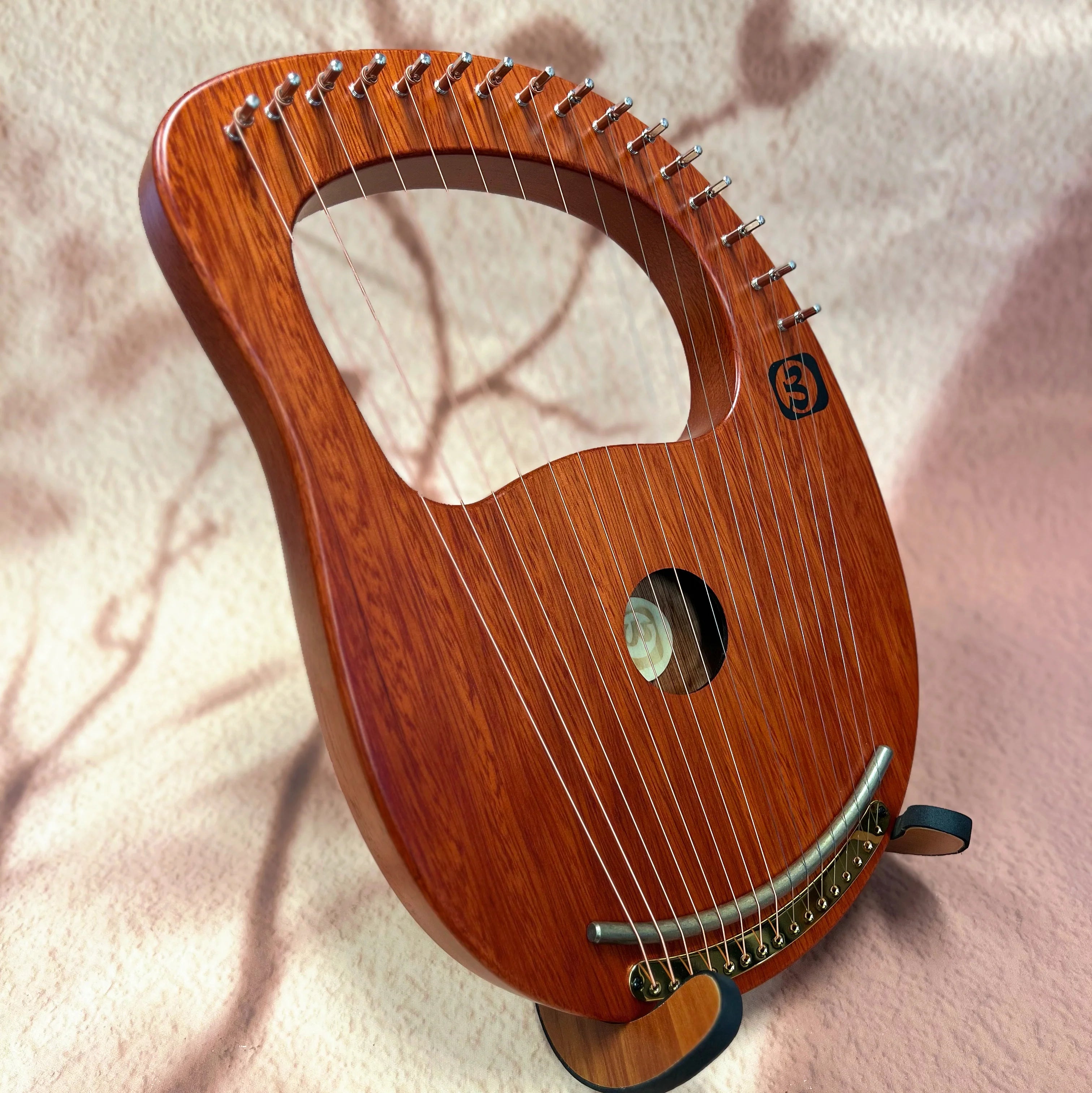 Der Lyre Harp 16 String Premium Hollow Mahogany