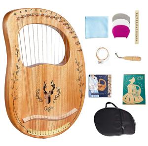 Der Lyre Harp 16 String Premium Hollow Mahogany