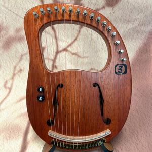 Der Lyre Harp 16 String Premium Hollow Mahogany